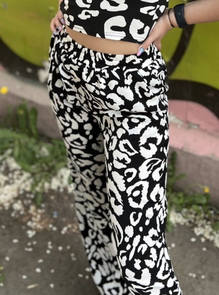 Кюлоты облегченные (с принтом)