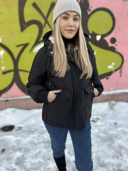 Пуховик (с карманами)