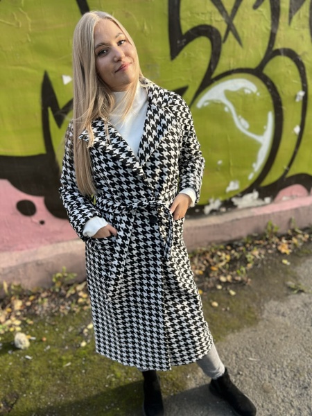 Пальто кашемир (кармашки)