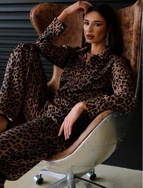 Пижамный костюм (цветной)